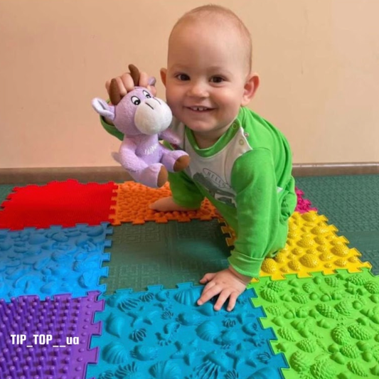 TipTop™ massage orthopedic sensory puzzle mat