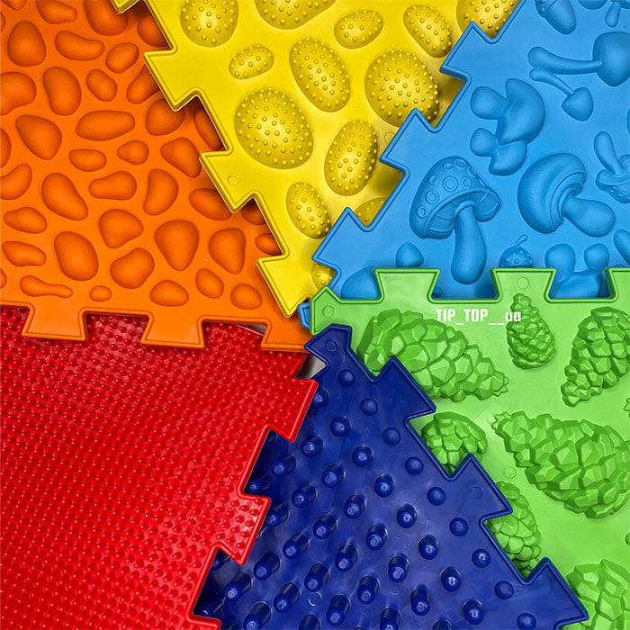 TipTop™ massage orthopedic sensory puzzle mat