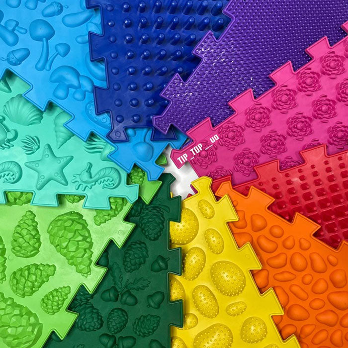 TipTop™ massage orthopedic sensory puzzle mat