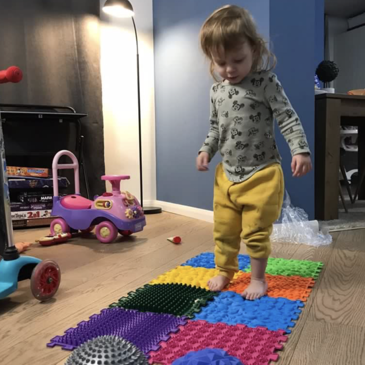 TipTop™ massage orthopedic sensory puzzle mat